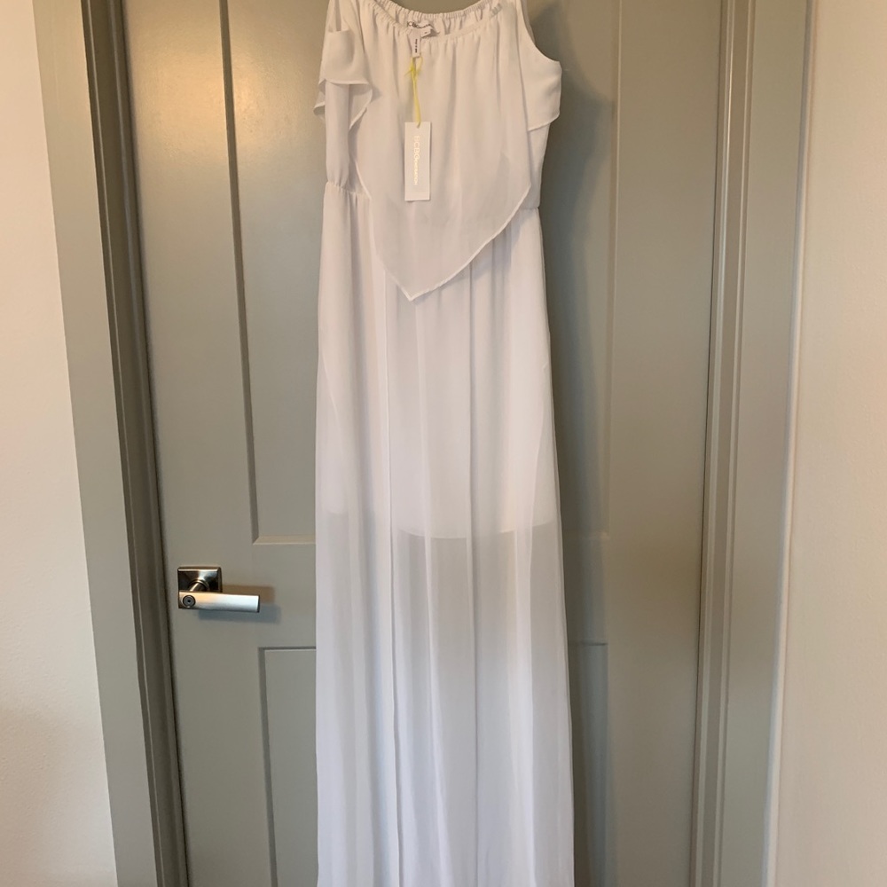 White long BCBG dress